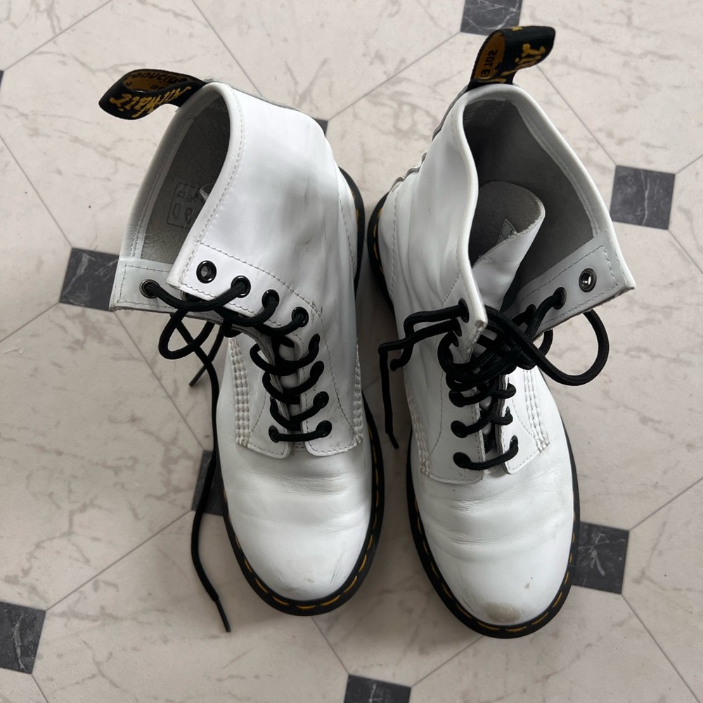 White Doc Martens